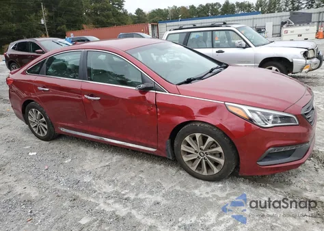 2015 Hyundai Sonata Sport z USA, uszkodzony, nr VIN 5NPE34AF8FH134659
